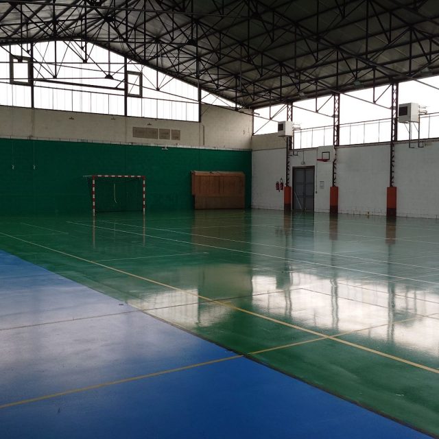 Gymnase des cheminots en travaux